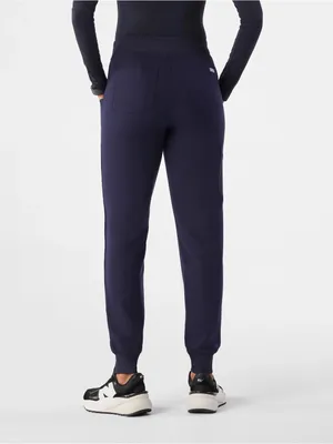 Figs Women’s Navy Zamora High-Rise Jogger Scrub Pants thumbnail 3