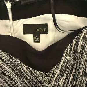 Free People FABLE Tweed Strapless Dress thumbnail 3