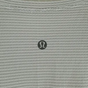 Lululemon Womens White Open Up Tie Back Flowy Athletic Workout Short Sleeve Tee thumbnail 12