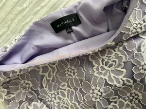 Majorelle Purple Lace Mini Dress thumbnail 5