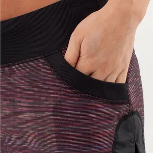 Lululemon Run For All Skirt sz 2 Space Dye Black thumbnail 5