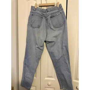 Vintage Bill Blass light wash high waisted‎ mom jeans 14 thumbnail 5