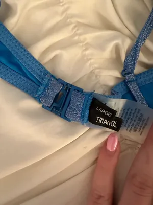 Blue Triangl Bikini thumbnail 3