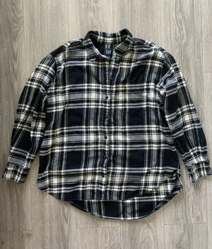 Gap Plaid Cardigan Flannel thumbnail 4