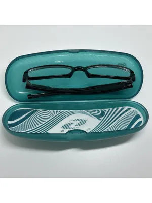 Zenni Black Rectangular Prescription Glasses Frames with Case thumbnail 9