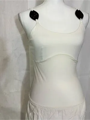 White Maxi Dress with Decorative Dark Knot Straps thumbnail 5