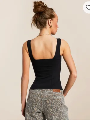 NWOT Free People Intimately Somewhere Sometime Tank Top sz M thumbnail 6