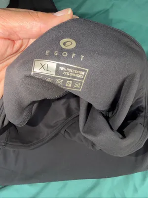 ESOFT Wide Leg Pants High-Waisted Yoga Work Dress Pants Pockets XL NWOT thumbnail 8