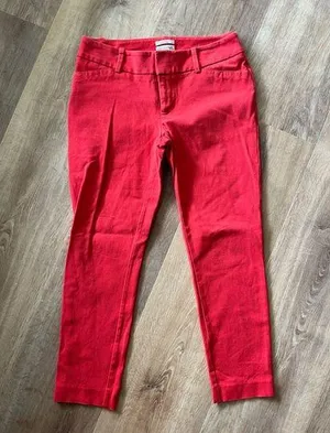 MERONA Ankle length pants- burnt orange. thumbnail 1