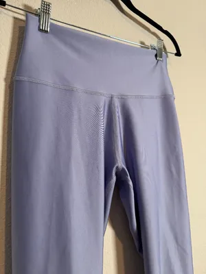 Alo Yoga Light Purple Leggings Large thumbnail 4