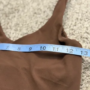 Lululemon Align Tank‎ Top Brown Cropped Yoga Support Bra LW1DUVS Sz 4 Nulu thumbnail 10