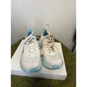 Hoka Mach 6 Women's Running Shoes White Aqua Teal Size 8.5 thumbnail 7