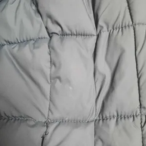a.n.a Faux Fur Trimmed Puffer Coat Gray Size Medium thumbnail 7