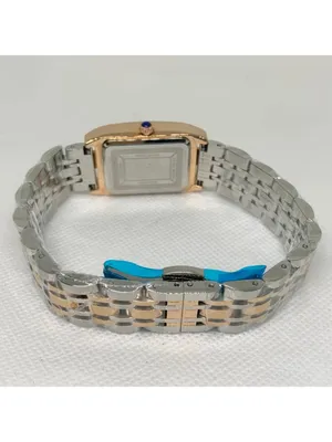 Chenxi women’s gold silver tone date watch rhinestones 23mm up to 8” running thumbnail 6