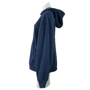 Vans x Lizzie Armanto Women's Blue Fleece Floral Hoodie Hooded Sweatshirt Top M thumbnail 2