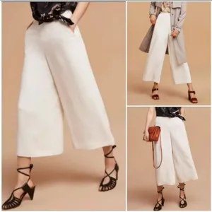 Aritzia Wilfred Lalemont pants culottes in light birch NEW thumbnail 4