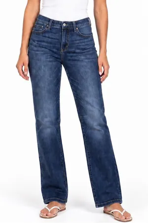 Judy Blue Dark Wash Straight Leg Jeans size 11/30 mid rise thumbnail 1