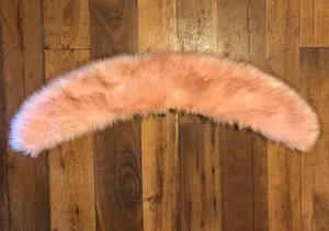 New York Cara Lt Pink faux fur boa thumbnail 1