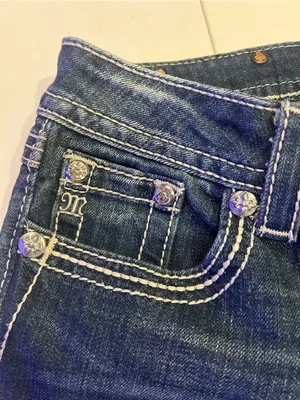 Miss Me easy Bermuda Denim Shorts size 27 thumbnail 5