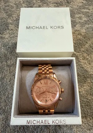 Michael Kors Rose Gold-Tone Watch thumbnail 1