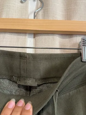 Brandy Melville Olive Green Men's Jogger Sweatpants thumbnail 3