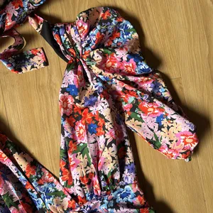 For Love & Lemons Floral Puff Sleeve Mini Dress thumbnail 2