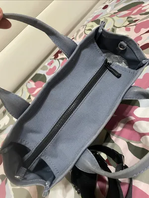Marc Jacobs -The Tote Bag in Blue Canvas thumbnail 10