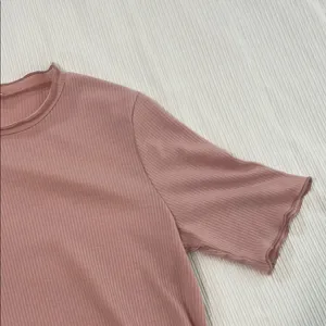 Fitted Pink Short Sleeve T-Shirt thumbnail 3
