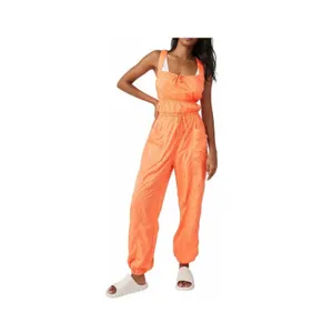 Free People Movement Hot Watermelon Jumpsuit Women Medium New One piece thumbnail 2