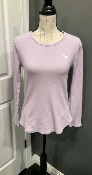 Pink‎ By Victorias Secret Thermal Long Sleeved Top thumbnail 1