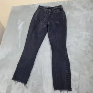 Abercrombie‎ & Fitch Size 26 2R Curve Love High Rise Mom Jean Distressed Black thumbnail 11