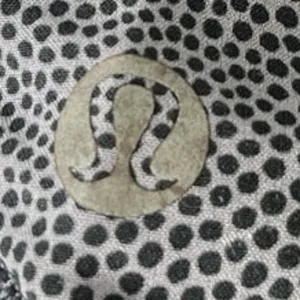 Lululemon Women's Black Gray Polka Dots High Rise Running Athletic Shorts Size M thumbnail 4