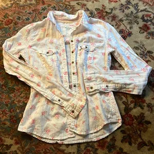 Abercrombie button up thumbnail 1
