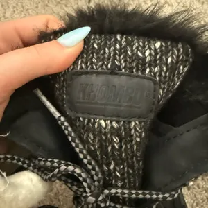 Khombu Black Snow Boots thumbnail 3