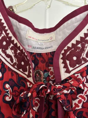 Vintage Odd Molly Boho Mini Dress thumbnail 6