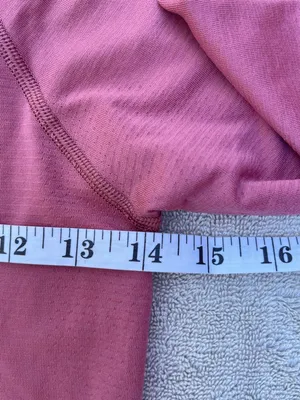 Lululemon Swiftly Tech Long Sleeve shirt 2.0 hip length cherry tint yoga Pilates thumbnail 10