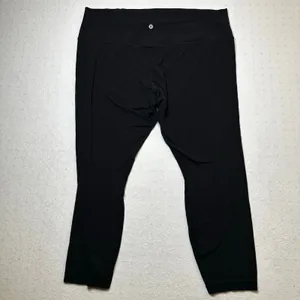 Lululemon Align High Rise Pant 25" Leggings Size 18 Black thumbnail 2