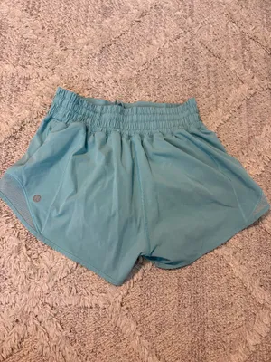 Cyan Lululemon Hotty Hot Shorts 2.5" thumbnail 2