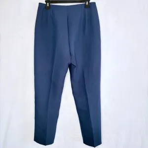 Abercrombie & Fitch Navy Forme Straight Pants thumbnail 8