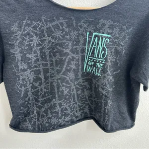 Vans Off the Shoulder Cropped Tee thumbnail 2