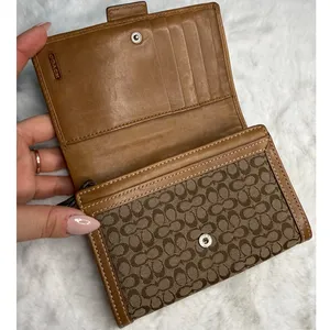 y2k Coach Vintage Brown Soho Buckle Wallet thumbnail 3