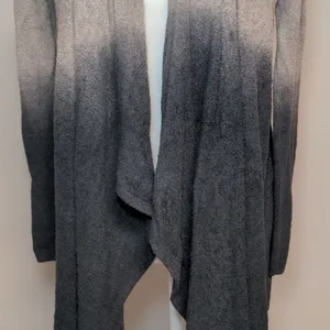 Barefoot Dreams Blue Bamboo Chic Lite Calypso Waterfall Long Sleeve Cardigan S/M thumbnail 4