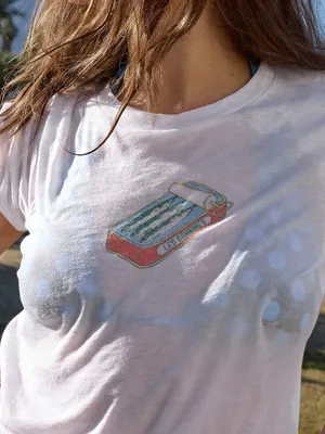 Aerie vintage t shirt Les sardines new nwt thumbnail 2