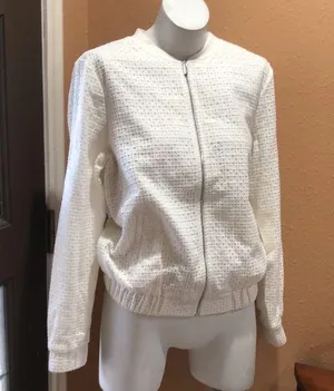 1 .State white full zip jacket thumbnail 2