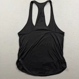 Lululemon Racerback Tank Top Women’s Gray Athletic Yoga Workout Best Fit Medium thumbnail 2