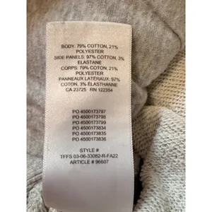 Aritzia TNA Cozy Fleece Boyfriend Jogger‎ Sweatpants Heather Gray Small S thumbnail 9