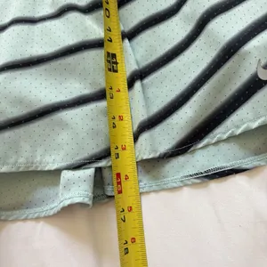 Nike Dri-Fit Skirt Skort Womens XS Striped‎ Blue Tennis Golf Pickleball Active thumbnail 4