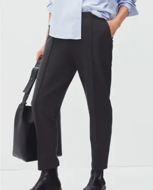 NEW Everlane Sz‎ XS The Dream Pant Black Office Work Career Corporate thumbnail 1
