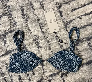 Blackbough Snow Leapoard Jasmine Bikini Top thumbnail 1