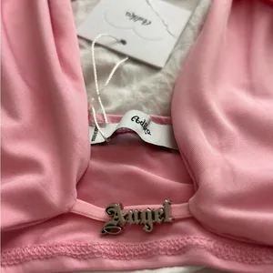 NWT Adika “Angel” Pink Halter Neck Women Top small thumbnail 3